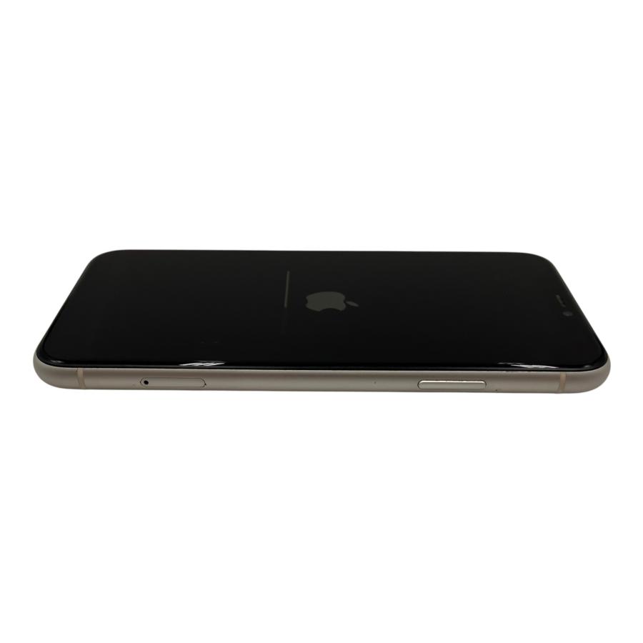 □Apple iPhone11 256GB ホワイト SIMロックあり 本体のみ 初期化済