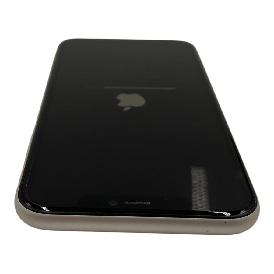 □Apple iPhone11 256GB ホワイト SIMロックあり 本体のみ 初期化済