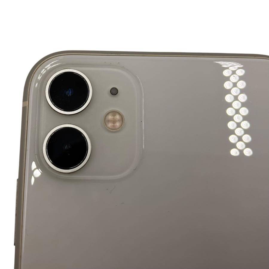 □Apple iPhone11 256GB ホワイト SIMロックあり 本体のみ 初期化済