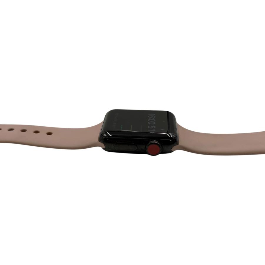 □Apple Watch Series3 38mm Cellular A1889 ブラック GPS+Cellular