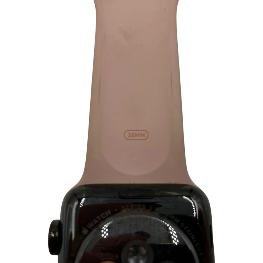 □Apple Watch Series3 38mm Cellular A1889 ブラック GPS+Cellular