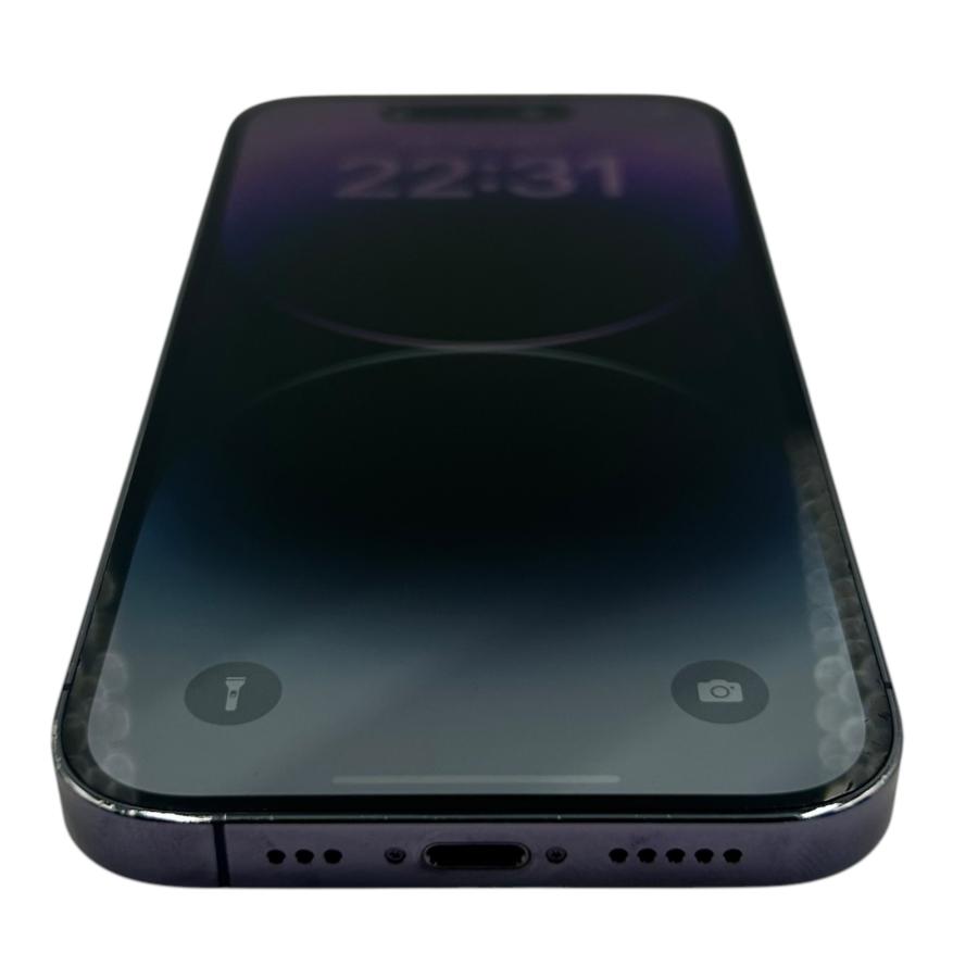 □iPhone 14 Pro 256GB MQ1E3J/A SIMフリー 判定○ バッテリー最大容量