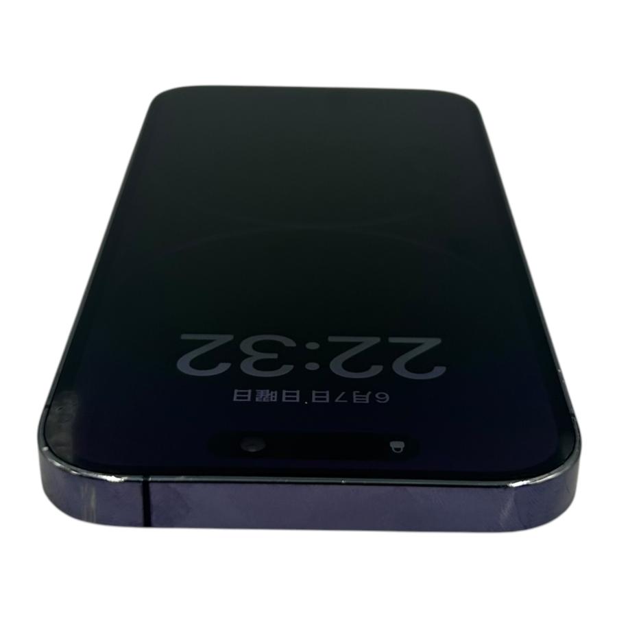 □iPhone 14 Pro 256GB MQ1E3J/A SIMフリー 判定○ バッテリー最大容量