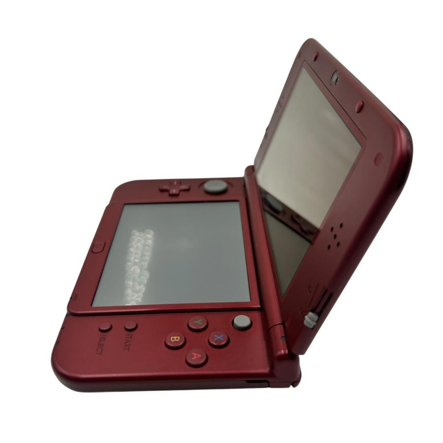 □Nintendo Newニンテンドー3DS LL メタリックレッド 本体 外箱 説明