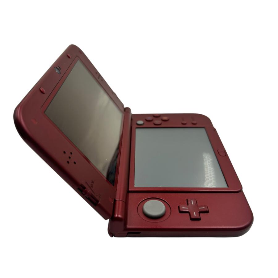□Nintendo Newニンテンドー3DS LL メタリックレッド 本体 外箱 説明