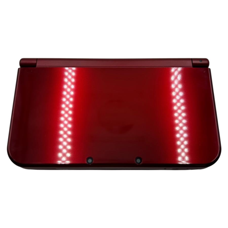 □Nintendo Newニンテンドー3DS LL メタリックレッド 本体 外箱 説明
