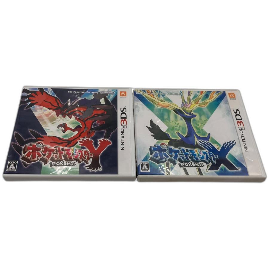 □ 任天堂 ポケットモンスター X Y 2本セット 3DS ソフト CTR-P-EKJJ