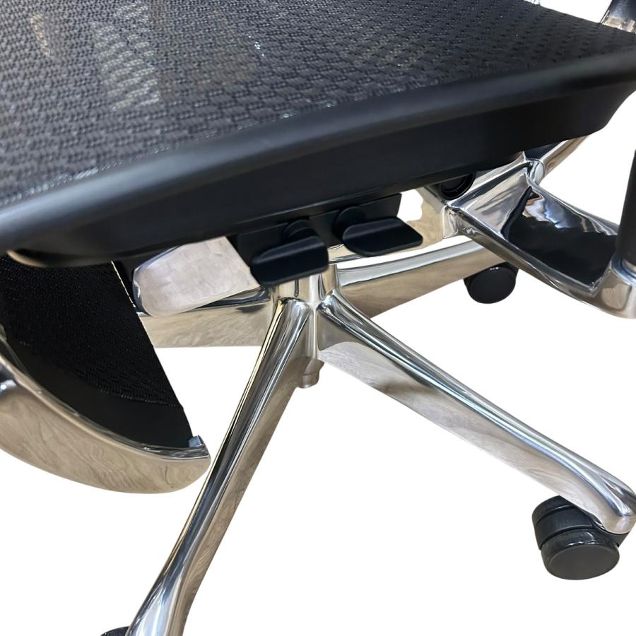 □△ 極美品 Ergohuman Pro2 エルゴヒューマン プロ2 オットマン付 