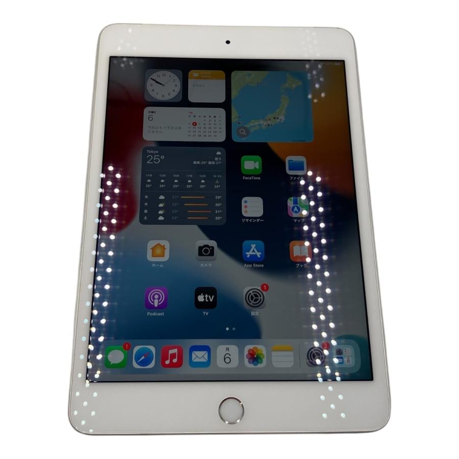 □ Apple iPad mini 4 A1550 64GB Wi-Fi Cellular シルバー タブレット