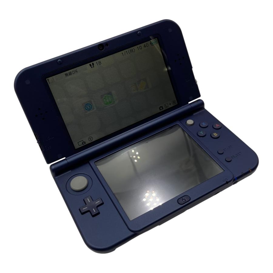 □ 任天堂 New 3DS LL ネイビー 本体 携帯ゲーム機 ニンテンドー