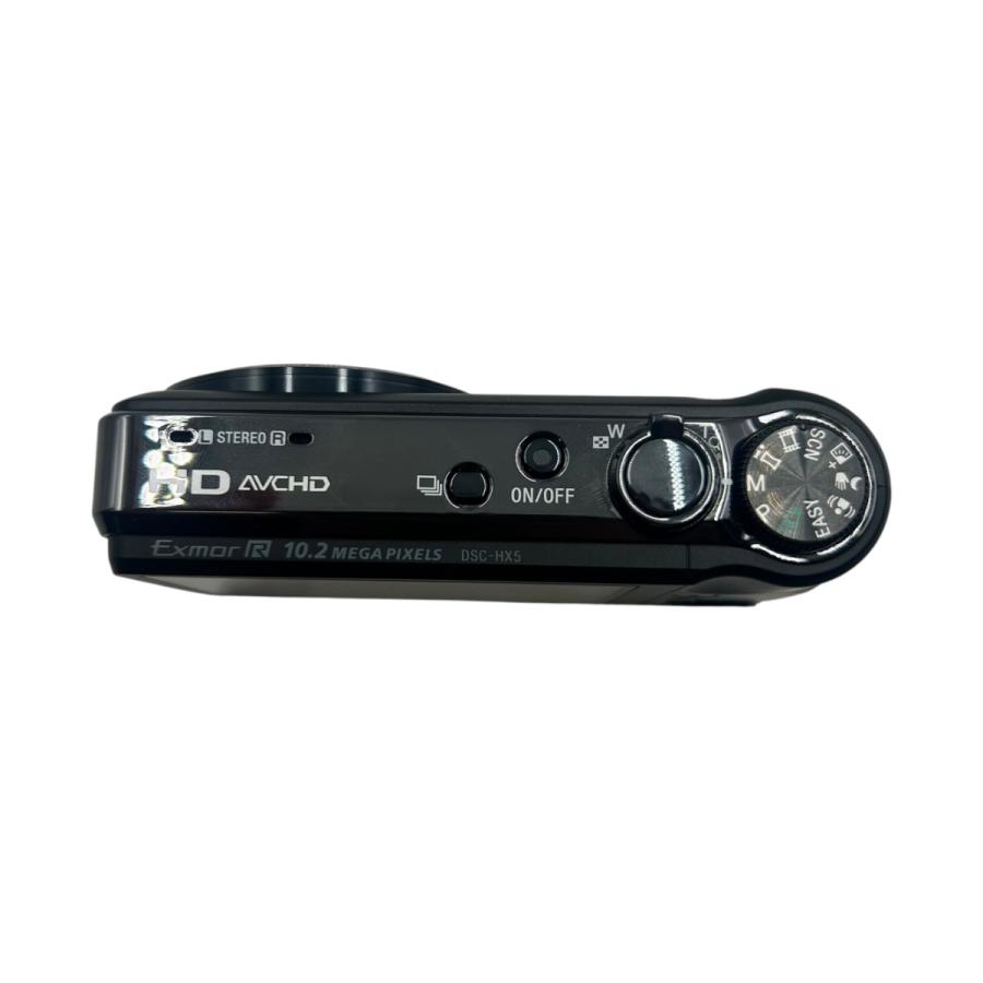 SONY DSC-HX5 デジカメ コンデジ ブラック 黒 □ SONY サイバーショット DSC-HX5V ブラック デジタルカメラ コンデジ