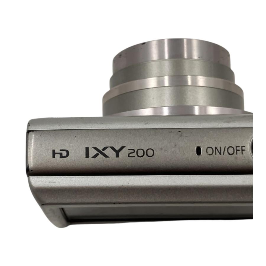 □ Canon キヤノン コンパクトデジタルカメラ IXY 200 シルバー