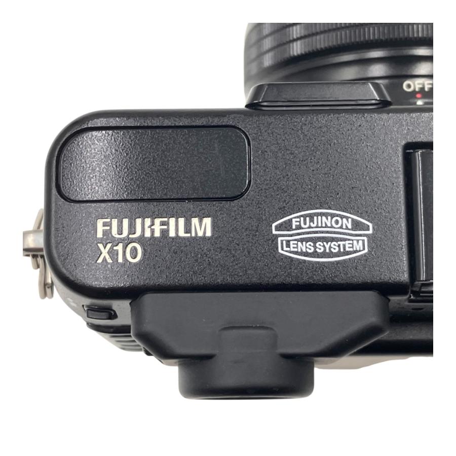 □ FUJIFILM 富士フイルム コンパクトデジタルカメラ X10 ブラック