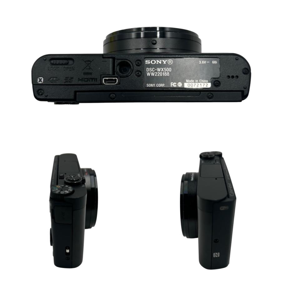 □ SONY ソニー デジタルカメラ Cyber-shot DSC-WX500 ブラック