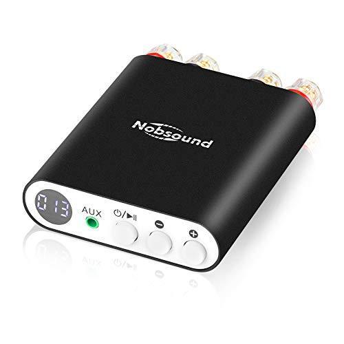 Nobsound TA-21 Mini Bluetooth 5.0 DSP デジタルアンプ TPA3221 パワーアンプ レシーバー 100W + 1 パワーアンプ