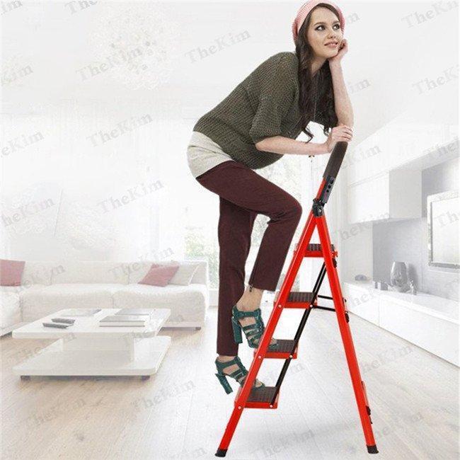 速くおよび自由な 脚立 3段 4段 5段 6段 踏み台 折りたたみ 軽量 持ち
