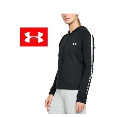 訳あり パーカー レディース アンダーアーマー ショート丈 黒 Lサイズ | UNDER ARMOUR