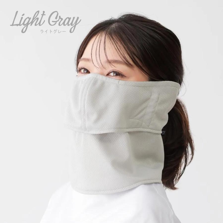 ヤケーヌ NEW 爽クール フェイスマスク 日焼け UVカット スポーツ  スナップボタン留 耳カバー付 | YAKeNU | 19