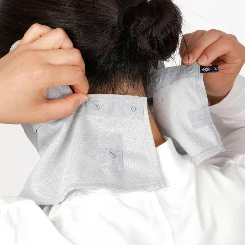 ヤケーヌ NEW 爽クール フェイスマスク 日焼け UVカット スポーツ  スナップボタン留 耳カバー付 | YAKeNU | 08