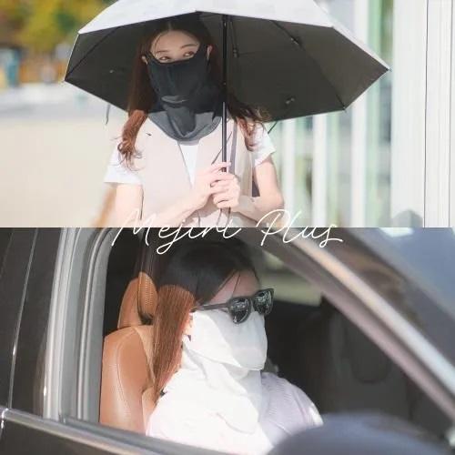 ヤケーヌ 目尻プラス スナップボタン留 フェイスマスク 日焼け UVカット スポーツ | YAKeNU | 12