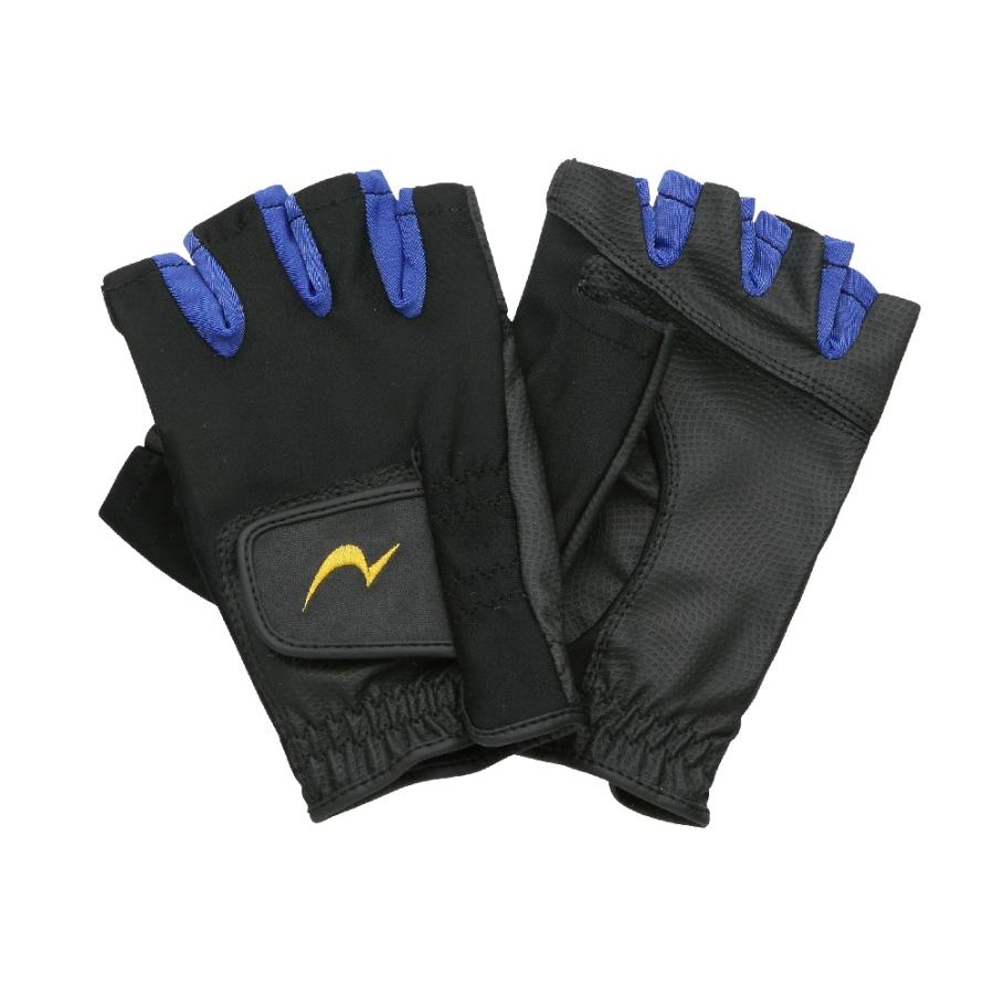 マレットゴルフ 用品 手袋 ５本 指切り 伸縮 グランドゴルフ パークゴルフ ゲートボール ニチヨー フリーサイズ | ブランド登録なし | 01