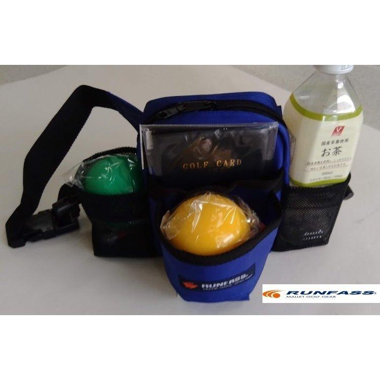 マレットゴルフ ポーチ ボール入れ ボール収納 ウエストポーチ | ブランド登録なし | 04