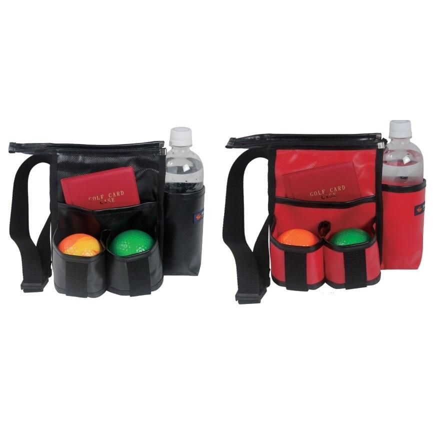 マレットゴルフ ポーチ ボール入れ 大容量 ボール収納 ウエストポーチ マレットゴルフ用品 | ブランド登録なし
