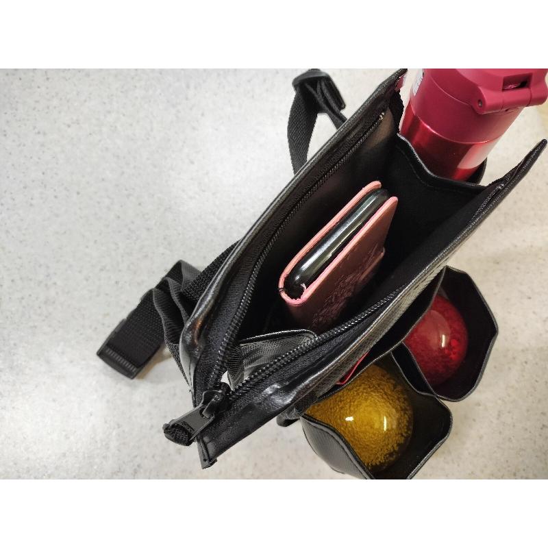 マレットゴルフ ポーチ ボール入れ 大容量 ボール収納 ウエストポーチ マレットゴルフ用品 | ブランド登録なし | 05