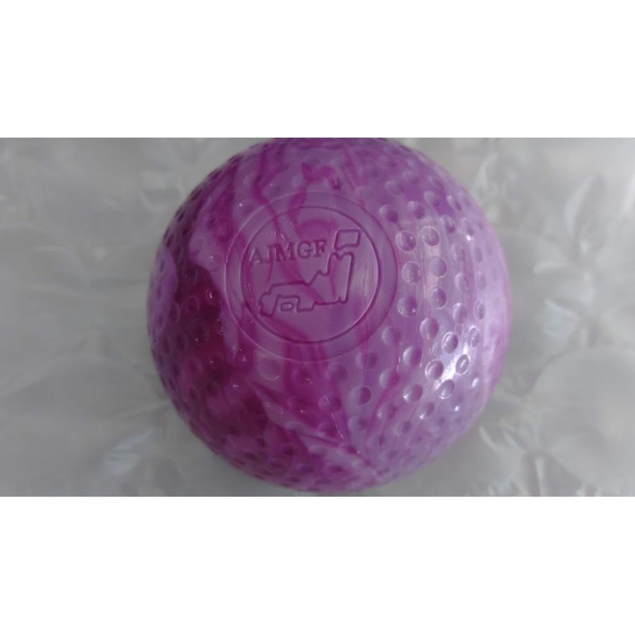 マレットゴルフボール しが ディンプルマーブル ボール 凸凹ボール 75mm | ブランド登録なし | 05