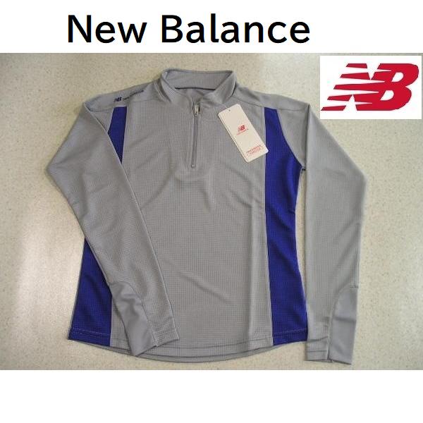 ｔシャツ 長袖 レディース 長袖 ニューバランス ジップ シャツ クール Sサイズ
