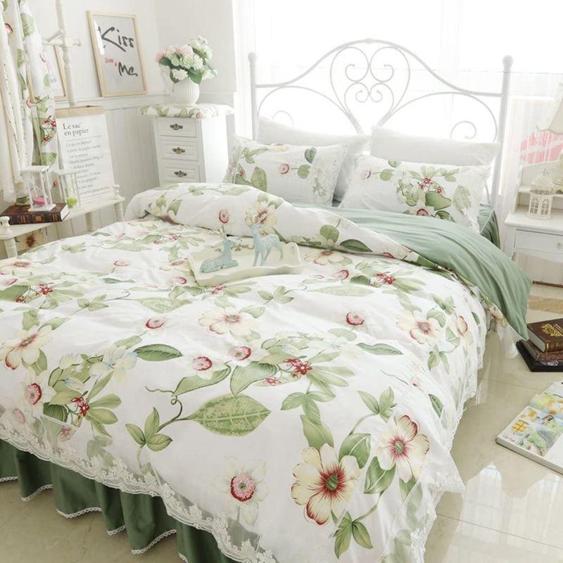 冬の華 LAIKOR 布団カバーセット(3点セット4点セット) ベッドスカート