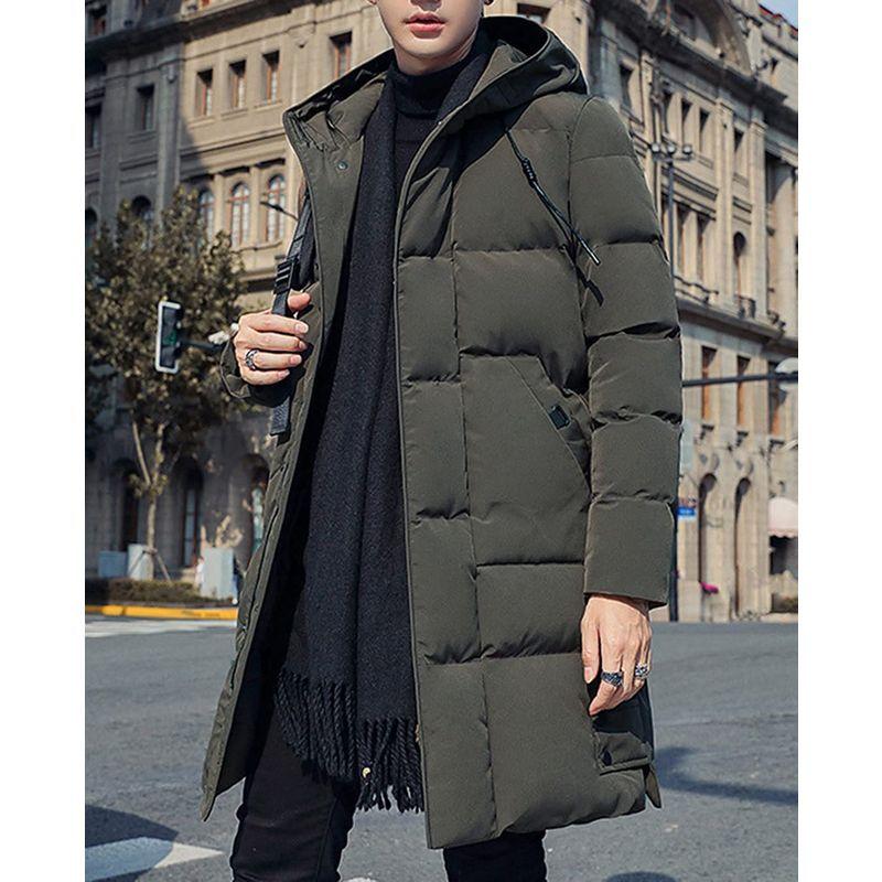 限定製作 厚手 防寒 秋冬 カジュアル ビジネス ダウンジャケット コート ロング メンズ ダウンコート Okjcon 中綿 グ M 大きいサイズ ダウンコート Wp Polestarcalendars Com