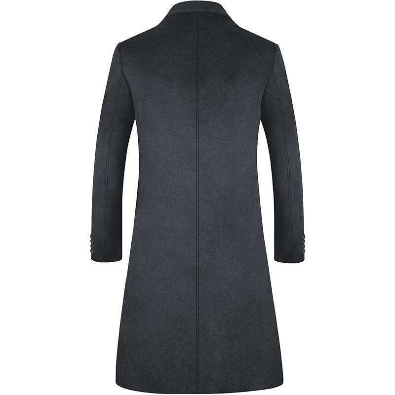 お気に入り 紳士 ジャケット チェスターコート 秋冬春 暖かい 無地 アウター ロング ウール コート メンズ ス グレー180 3xl 通勤コート チェスターコート Baskincoffee Vicom Corp Com