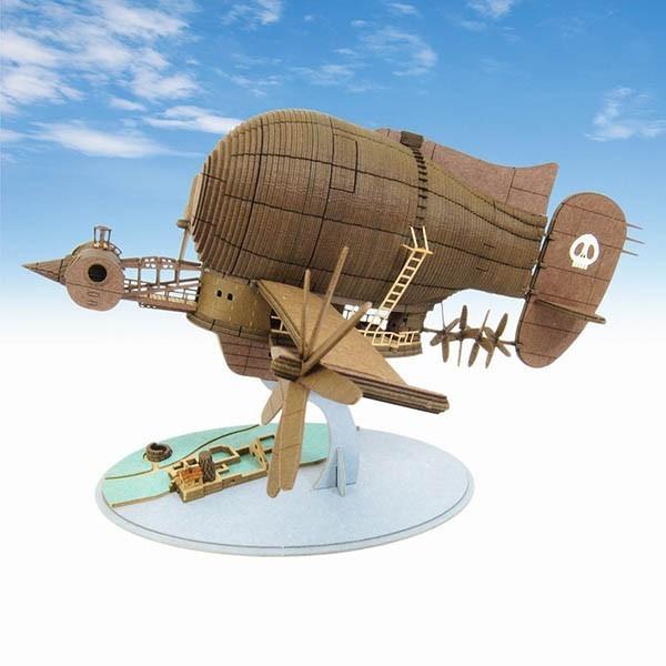 みにちゅあーとキット【タイガーモス】天空の城ラピュタ(1/300サイズ