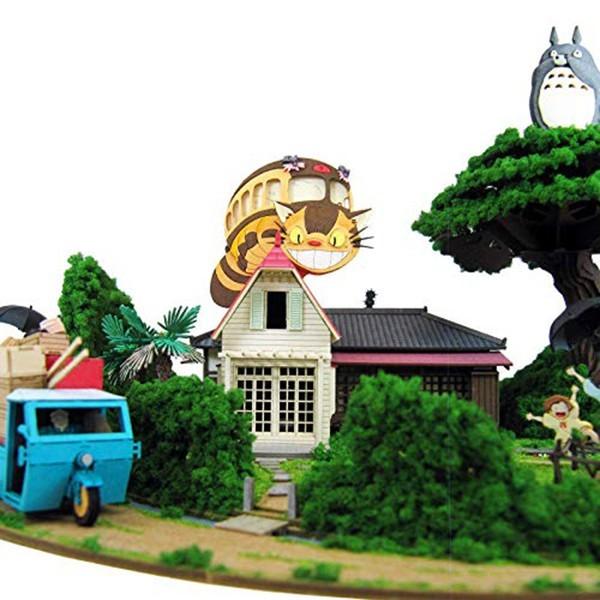 となりのトトロ みにちゅあーとキット【トトロがいっぱいジオラマ