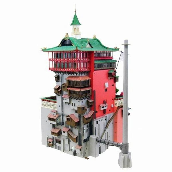 千と千尋の神隠し 油屋(1/150サイズ) みにちゅあーとキットMK07-10 千と千尋の神隠し みにちゅあーとキット【油屋】(1/150サイズ) ＜MK07