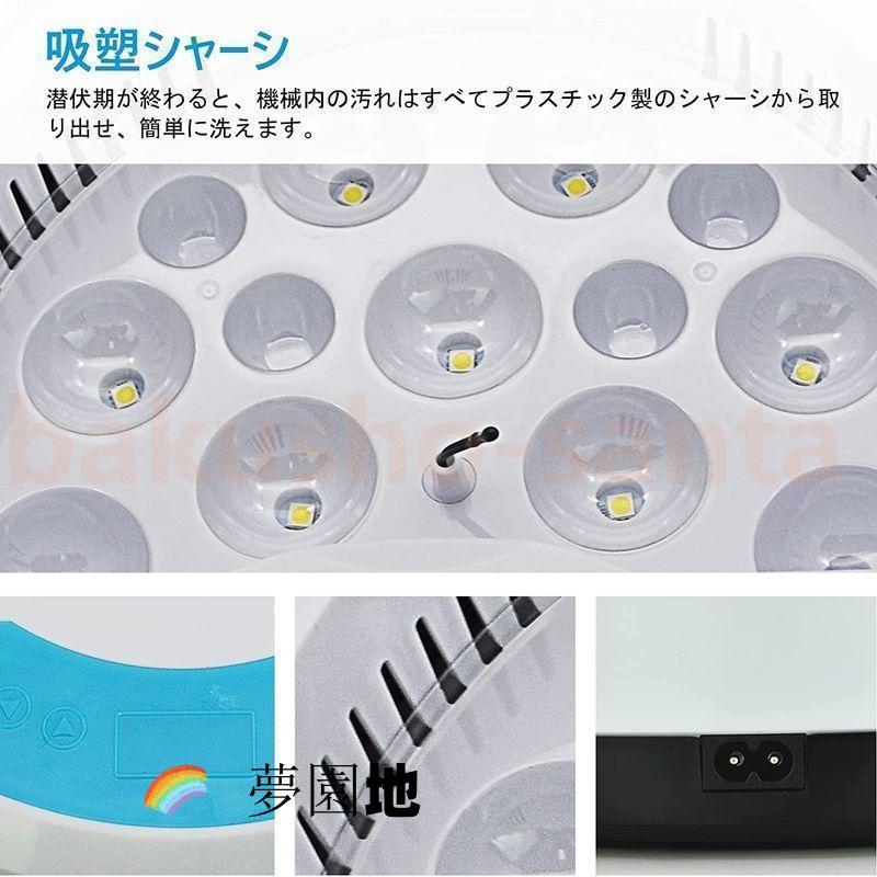自動孵卵器 インキュベーター 入卵個 鳥類専用孵卵器 検卵ライト 自動孵卵器 インキュベーター 入卵個 鳥類専用孵卵器 検卵ライト
