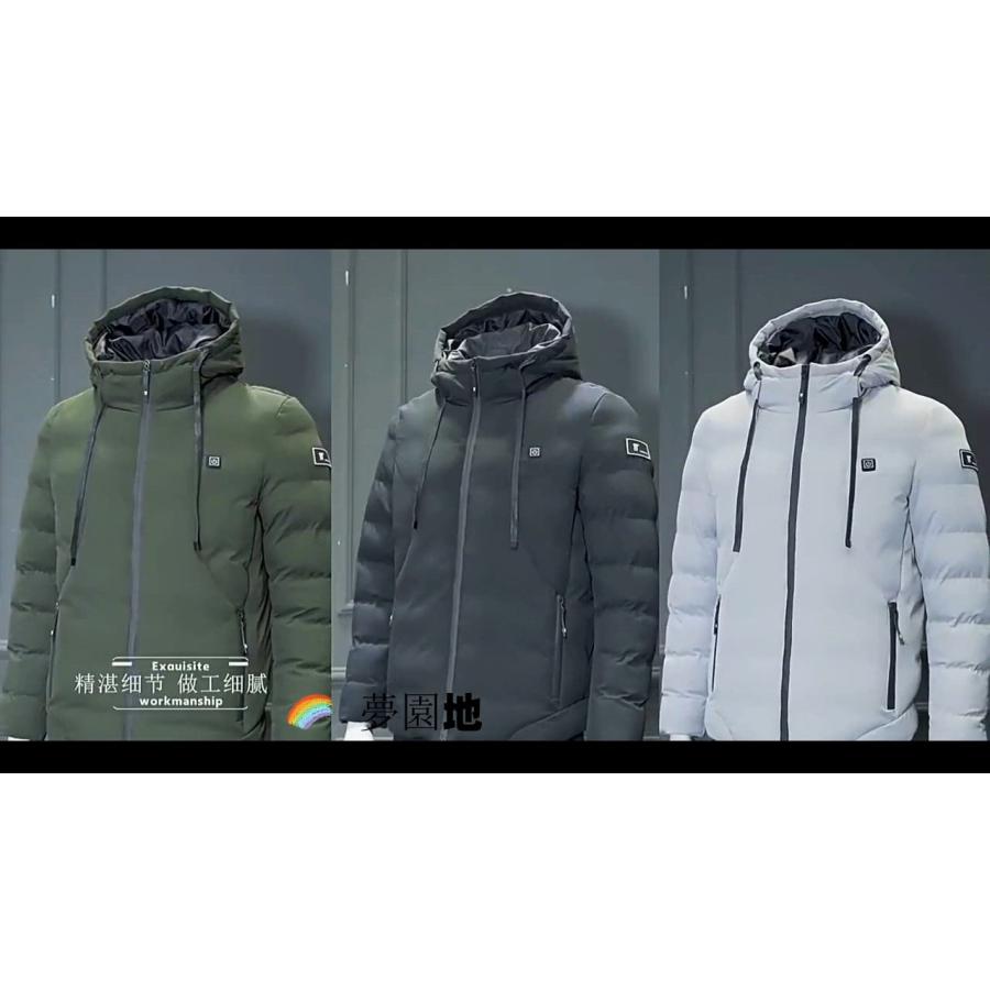 電熱ジャケット ヒーター付き 電熱ウェア 長袖 ワークマン USB 3段階