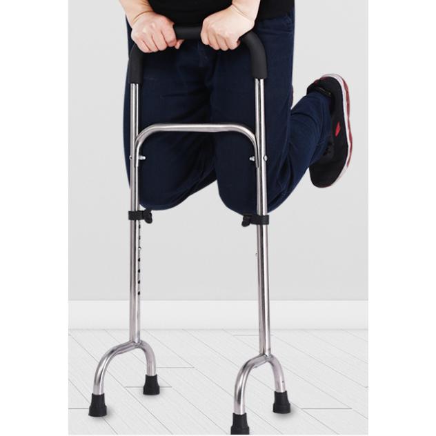 歩行器 手すり 高齢者 軽量 工場直営 2段階握り部スポンジ付き 歩行