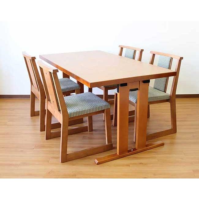 和室用 ダイニングテーブルセット 4人掛け ダイニング5点セット 大内