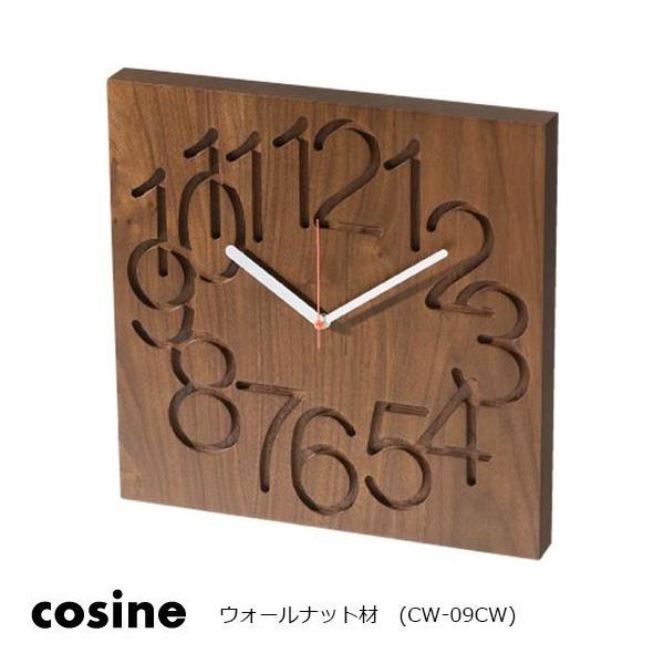 cosine（コサイン） cosine MUKU時計大 北海道旭川 木製 天然木 時計