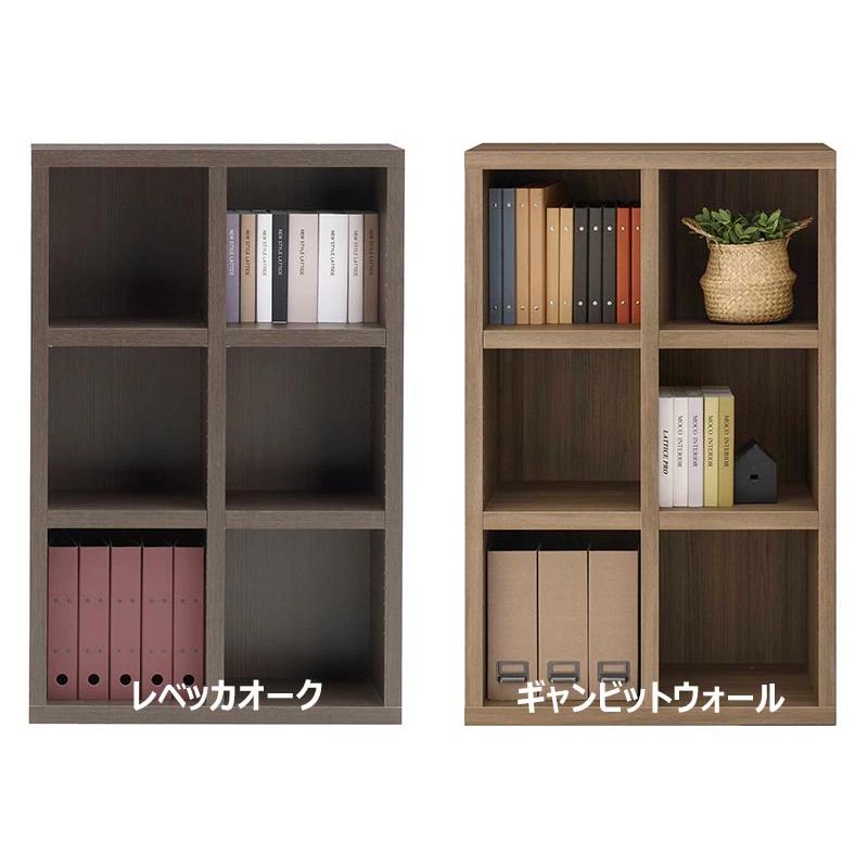 本棚 オープンラック ラチス ロータイプ 2列 高さ114 フナモコ 完成品 日本製 ニューラチス ブックシェルフ FHR-75L FHG-75L FHS-75L FHD-75L FHC-75Lの画像