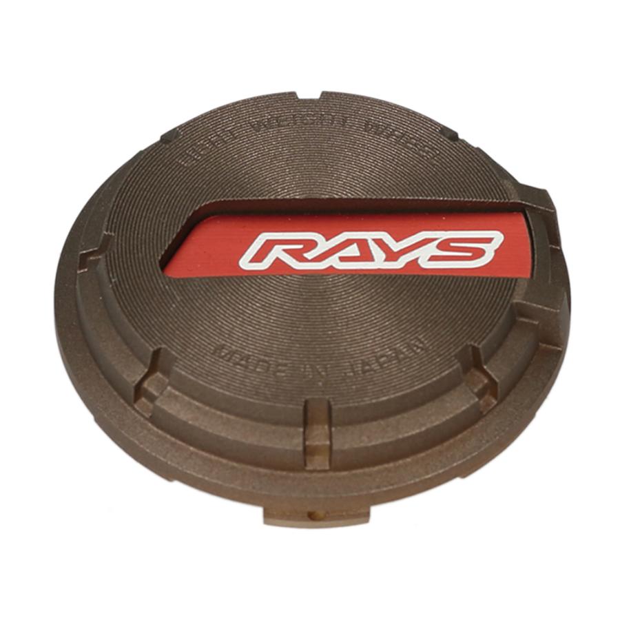 在庫品】即日発送 RAYS Gram Lights No.64 GL CAP BR/RD 4個 レイズ 