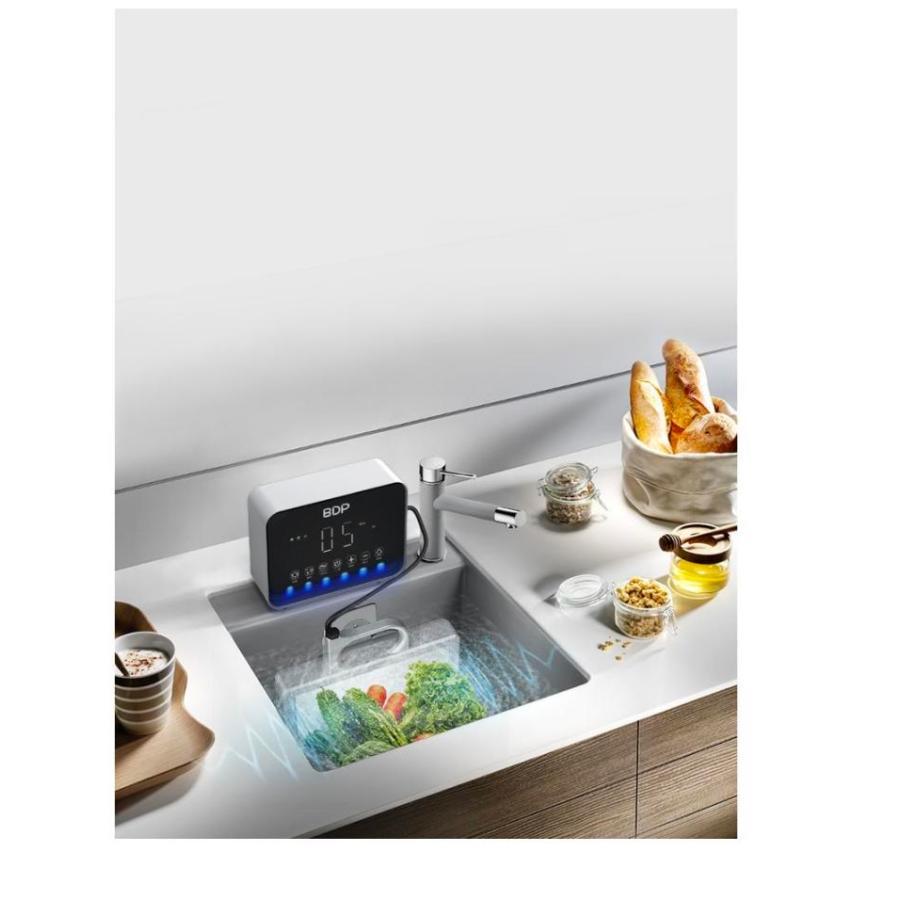 Q6-400 超音波食洗機 The Washer Pro 専用洗い桶付き 送料無料 :Q6-400
