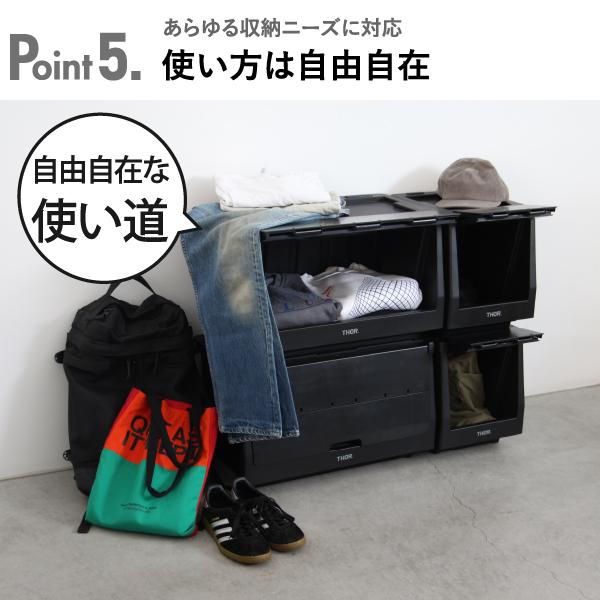 【未使用品】THOR 20L グレー収納ボックス 2個セット 未使用品】THOR 20L グレー収納ボックス 2個セット THOR（ソー） 収納