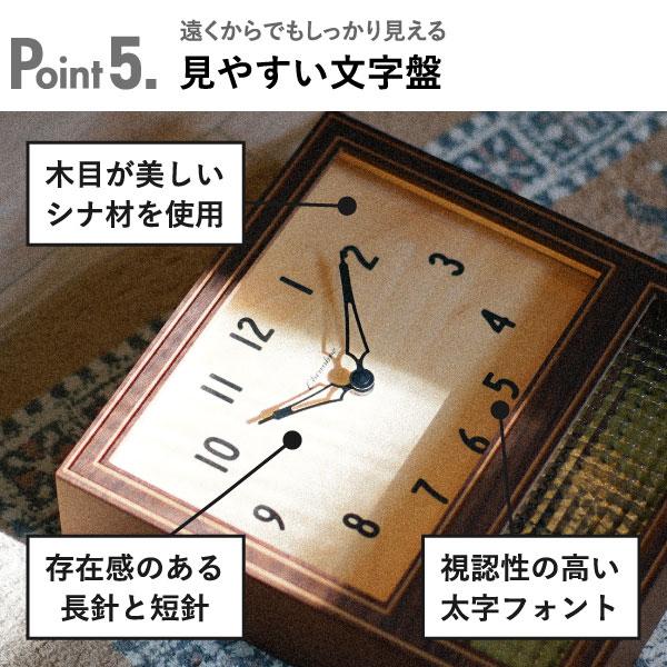 掛け時計 壁時計 掛時計 おしゃれ とけい 木製 ウォールクロック