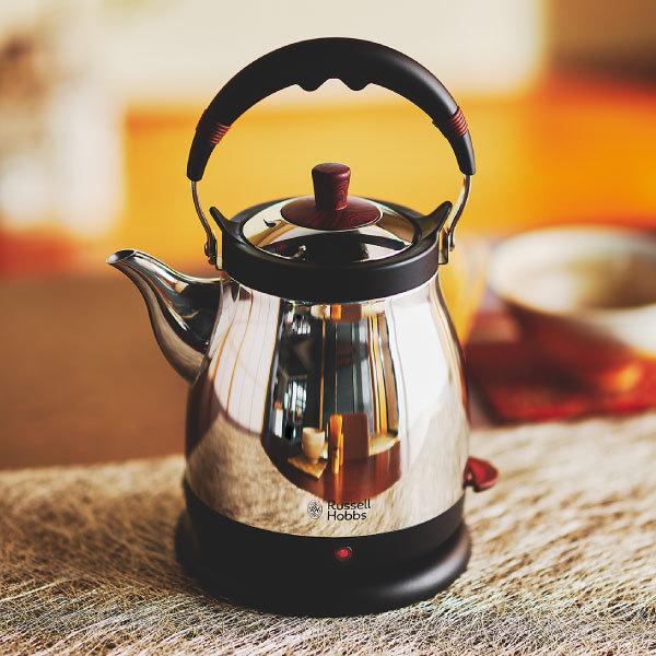 RUSSELL HOBBS 電気ケトル おしゃれ 1L 1リットル ステンレス 大