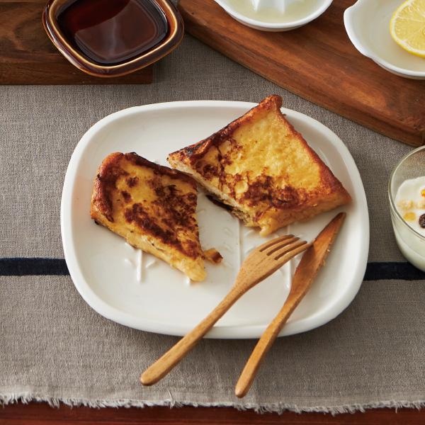 食器 おしゃれ トーストプレート トースト皿 食洗機 レンジ 対応 皿 中