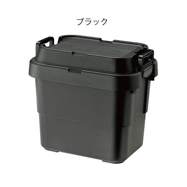 収納ボックス 収納ケース フタ付き おしゃれ 屋外 プラスチック コンテナボックス アウトドア用品  キャンプ 書類整理ケース スタッキング収納ボックス 22L｜mamachi｜22