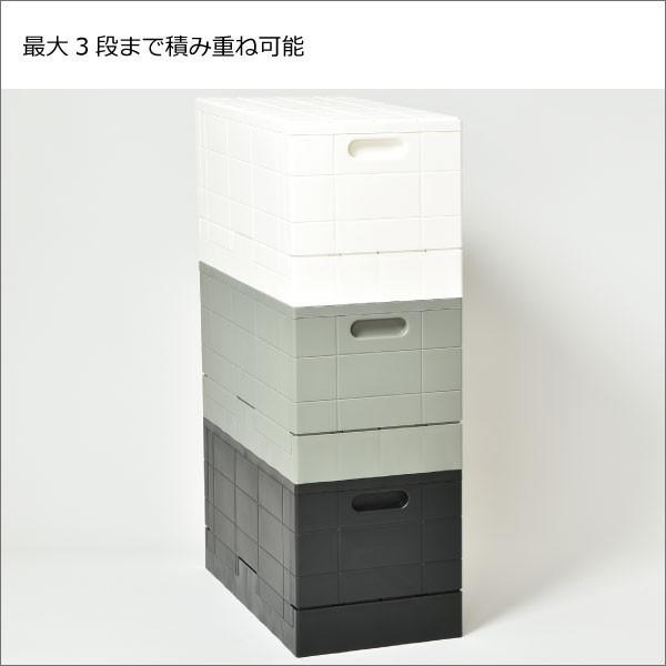 収納ボックス 収納ケース フタ付き おしゃれ 屋外 プラスチック アイデア コンテナボックス アウトドア用品 本収納 グリッドコンテナー 2個セット 025a 055 050 ママチー 通販 Yahoo ショッピング